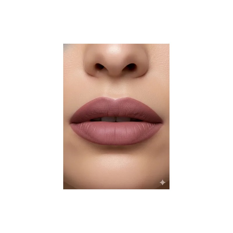 Labial Indeleble Líquido Matte Mamey Nude Mia Terra Cosmetic