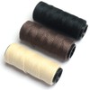 BLUPLE Professional Weaving Threads 3 Rolls for Making Wigs, Hand