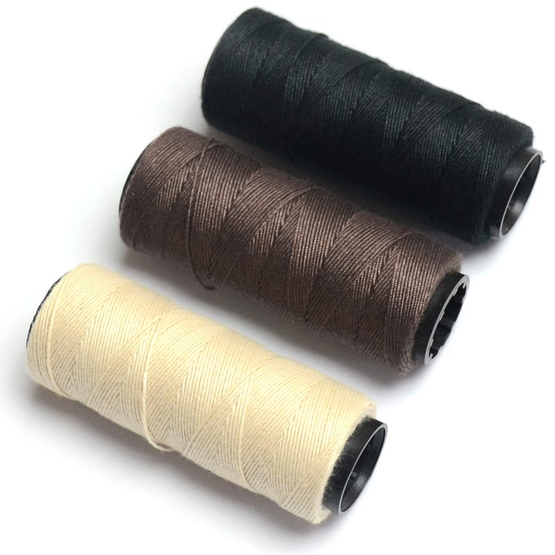 BLUPLE Professional Weaving Threads 3 Rolls for Making Wigs, Hand