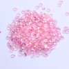 MajorCrafts 2000pcs 5mm ss20 Transparent AB Flat Back Round 14