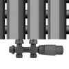 S SIENOC H-Valve Connection Set Centre Connection / Radiator Valves