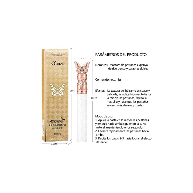 Waterproof Mascara, Volumizing, Thickening, And Lengthening