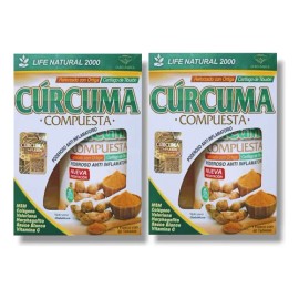 Curcuma Compuesta Frascos Capsulas