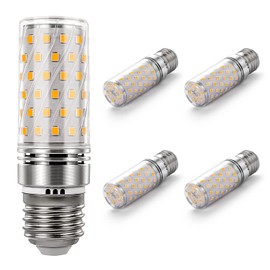 I-SHUNFA E27 LED mais glühbirnen,7W Warmweiß LED Lampen Ersatz für 70W Halogenlampe,3000k,Nicht Dimmbar Leuchtmittel,1000LM,360° Lichtwinkel Kein Flackern,AC100-265V(5-Pack)