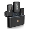 Wireless Microphone, Pin Mic, NearStream Mic "2 Transmitters + 1