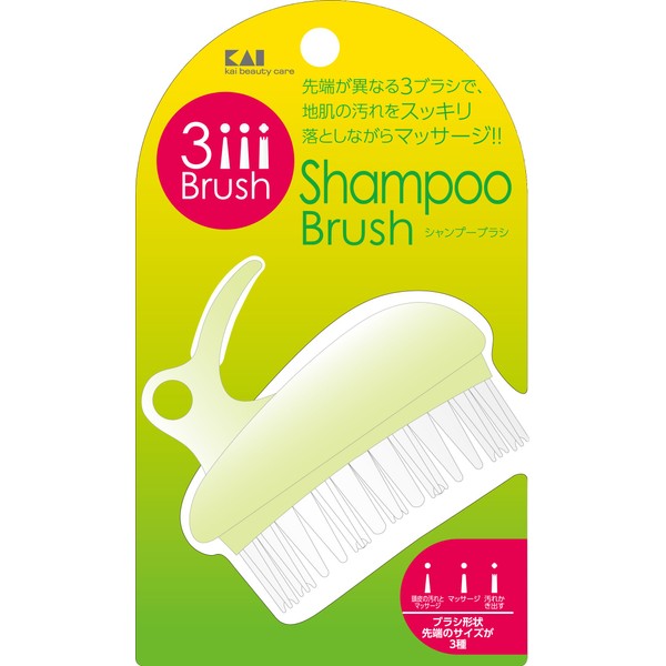 kai corporation shampoo brush