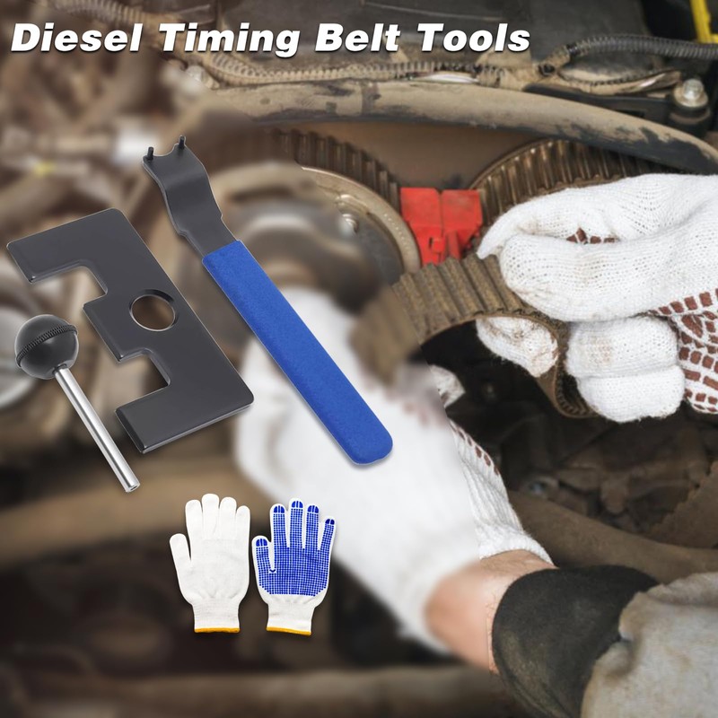 WBLCDH Diesel Timing Belt Tools, Timing Belt Tool Kit, Engine