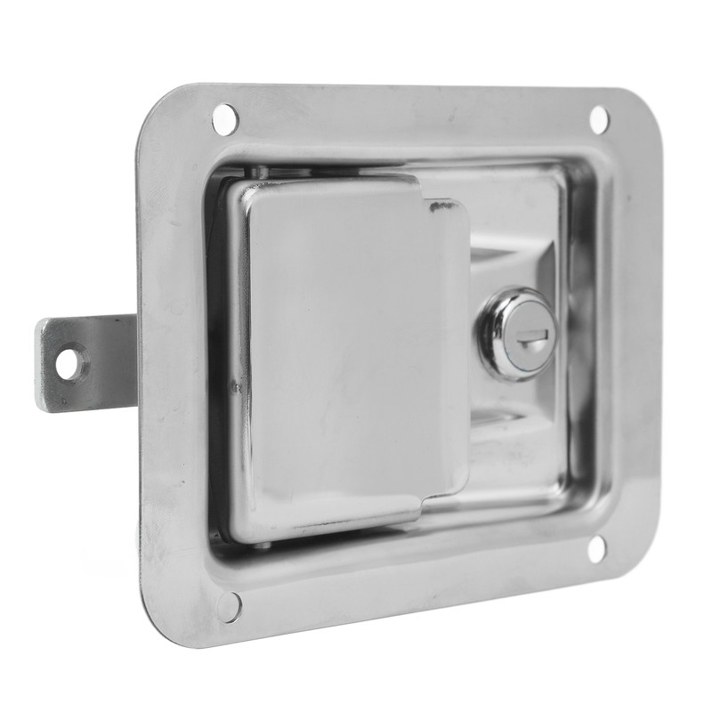Toolbox Latch Flush Mount Locking Paddle Latch with 2 Keys