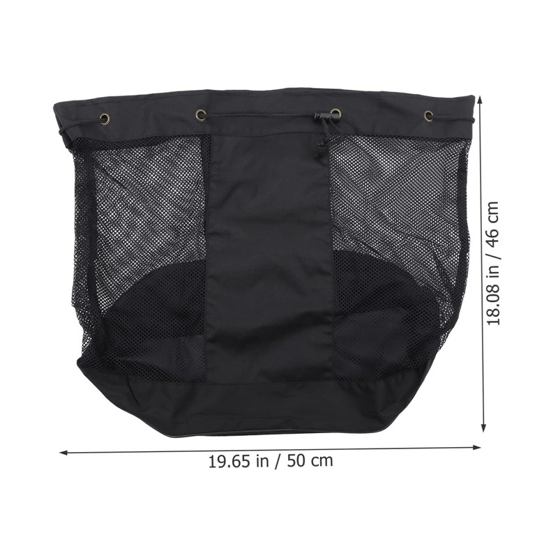 Abaodam Basketball Carrier Bag Durable Mesh Net Organizer for Indoor