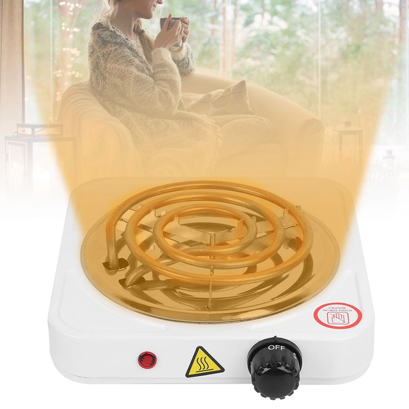 1000W Stainless Steel Portable Single Tube Electric Stove Home Electric