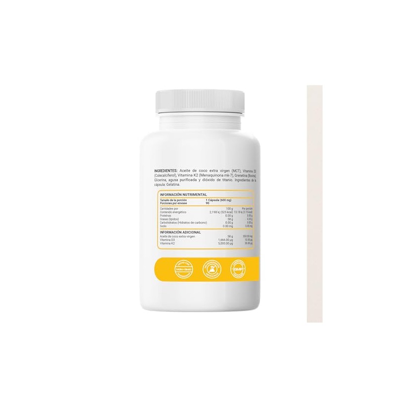 Restart Vitamina Aceite Coco Extra Virgen Mct Trigliceridos Mayor Absorci
