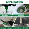 KURSTOL Diamond Core Drill Bits Kit - 6/6/6/20/25/35/50mm+2" Beveling Chamfer