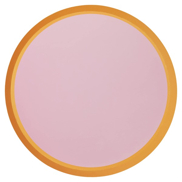 C.R. Gibson Dinner Plate, Standard, Lavender & Orange