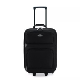 Elite 19.5" Carry-on Compact Lightweight Upright Luggage w/ Protective Padding