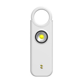Personal Safety Alarm Keychain  - Add More New Colors 2024 - Color: White