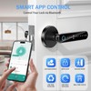 Fingerprint Door Lock - Smart Door Handle with Keypad, Biometric