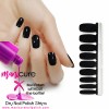 ManiCURE Nail Polish Black Solid Finish, 100% Real Nail Polish