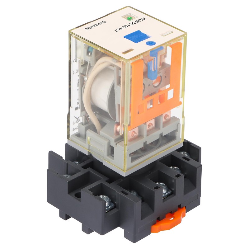 Weasch Power Relay MK3P-I Type RUB3C1024LT, DC 24V Coil, 11Pin