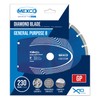 Mexco GPX10-8 General Purpose Concrete Diamond Blade, Cutting Disc for