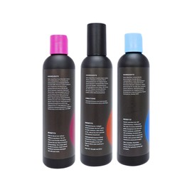 Pro Series Daily Hair Care Set - Shampoo, Conditioner & Leave-In | Hydrating, Anti-Frizz, and Heat Protectant for Lace Wigs & Hair Systems | 8 Fl Oz each