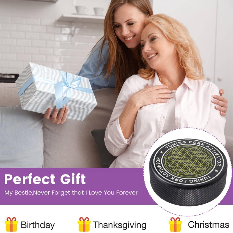 Kquepo Tuning Fork Activator, Creates Minimal Noise and Persistent Tone,