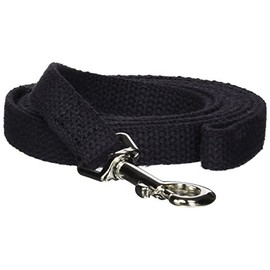 OmniPet Cotton Dog Training Lead for Dogs, 6', Black