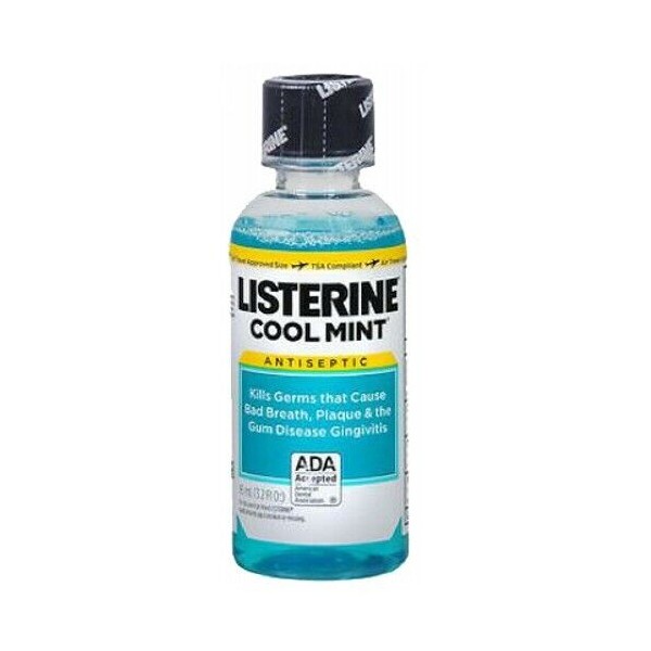 Listerine Antiseptic Mouthwash COOLMINT 3.2 oz
