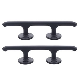 MIZUGIWA Boat Cleats 6 Inch Stainless Steel Dock Cleats for Boat,Marine Cleats,Eagle Handle Marine Cleats,Rope Cleat,Open Base Dock Cleats for Decks,Kayaks,Nautical Decor,Pack of 2