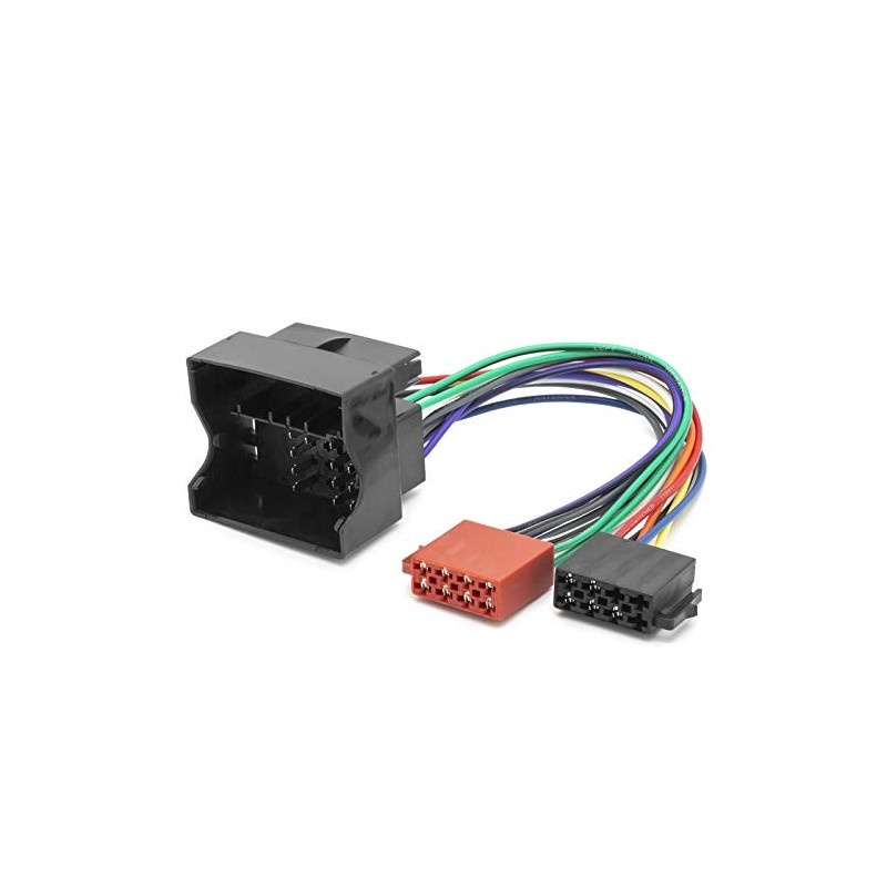 Car Radio DIN ISO Adapter Cable Connector Plug