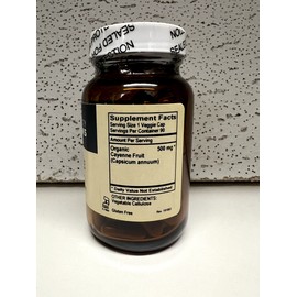 Vitality Works 100% Vegetarian Cayenne Supplement 90 Caps