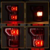 RANSOTO Left Driver Side Tail Light Compatible with Ford F-150