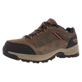 HI-TEC Men's Ridge Low Wp Brown Ankle-High Leather Hiking Shoe - 8.5 M
