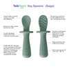 TalkTools ITSY Tiny Silicone Spoons – Twin Pack Soft Silicone