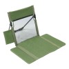 Cojín De Silla De Playa Plegable Portátil Con Respaldo Trans