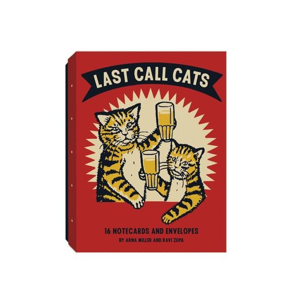 Last Call Cats Notecards