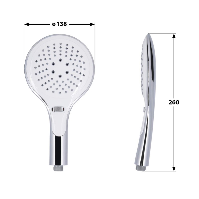 Handheld sprayer., silver, 72705 1