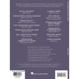 Movie Themes for Classical Players-Violin & Piano With online audio of piano accompaniments