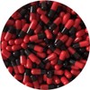 DR T&T size00 Size 00 Gelatine Gelatin Capsule red Black