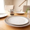 Tarhong TBA1083SOSG Ombre Rim Salad Plate, 8.3 inches (21 cm),