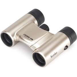 Kenko Classi-Air 021422 Binoculars 10x21 DH Roof Prism Lightweight Foldable & Compact Design Multilayer Coating Gold