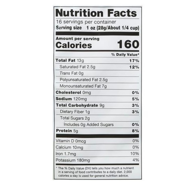 Nice Roasted Whole Cashews Sea Salt 16 oz (pack of