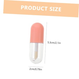 OATIPHO 20pcs Empty Lip Gloss Tubes Lip Balm Containers Refillable Gloss Bottles for Diy