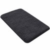 Long-Hair Furry Bathroom Mat, Absorbent Plush Shower Floor Rug, Soft
