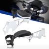 Passenger Armrests, with Cup Holders Adjustable Armrest for Harley Touring