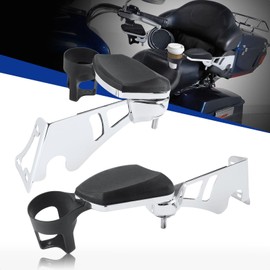 Passenger Armrests, with Cup Holders Adjustable Armrest for Harley Touring Electra Road Glide 1997-2013