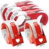 Frascati Heavy Duty Packing Tape with Dispenser - 8 Pack