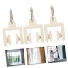 SHINEOFI 50pcs Curtain Track Glider Sliding Wheel Fittings for Smooth