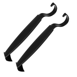 ZHMEINA Pottery Trimming Tools, Stainless Steel Pottery Tools, Double Ended Ceramic Tool for Clay and Ceramic Trim, Versatile Sharpened Trimming Tool Ceramics for Potterys and Clay Artists (2PCS)