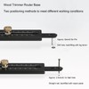 Circle Cutter Trimming Guide, 2.5mm Nail Hole Appropriate Strength Router