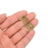100Pcs Paper Clips Cute Unique Penguin Shape Electroplating Process Lightweight